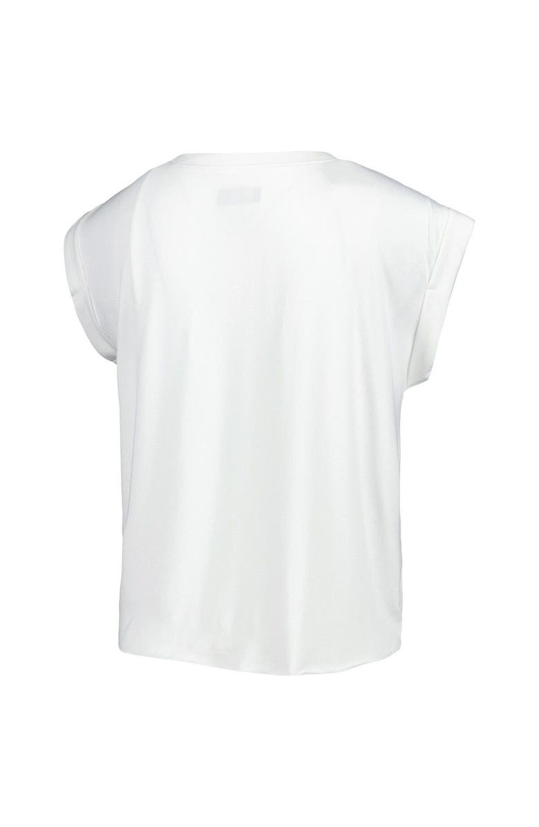 CONCEPTS SPORT Women's Concepts Sport White/Cream Tampa Bay Buccaneers Montana Knit T-Shirt & Shorts Sleep Set, Alternate, color, White