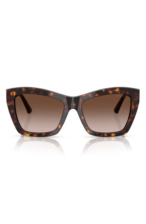 54mm Cat Eye Sunglasses