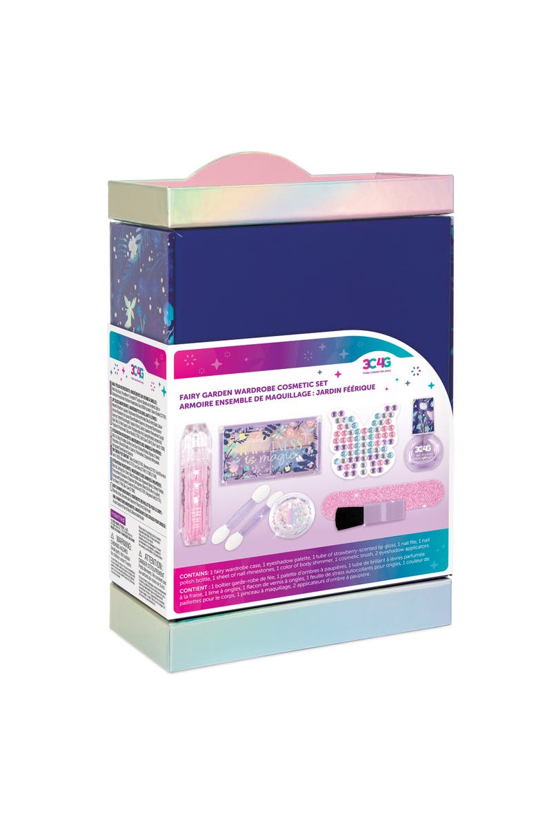 Three Cheers For Girls Make It Real Fairy Wardrobe Cosmetic Set, Alternate, color, Multicolored