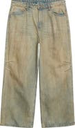 Elwood Tapered Knee Denim Pants