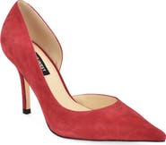 Nine West Grezza Pointed Toe Half d'Orsay Pump
