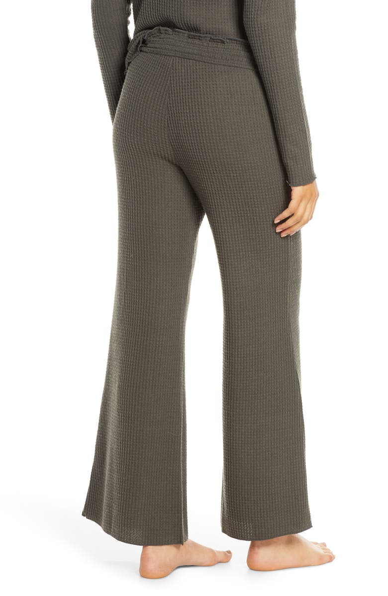 BP. Smocked Thermal Lounge Pants, Alternate, color, 