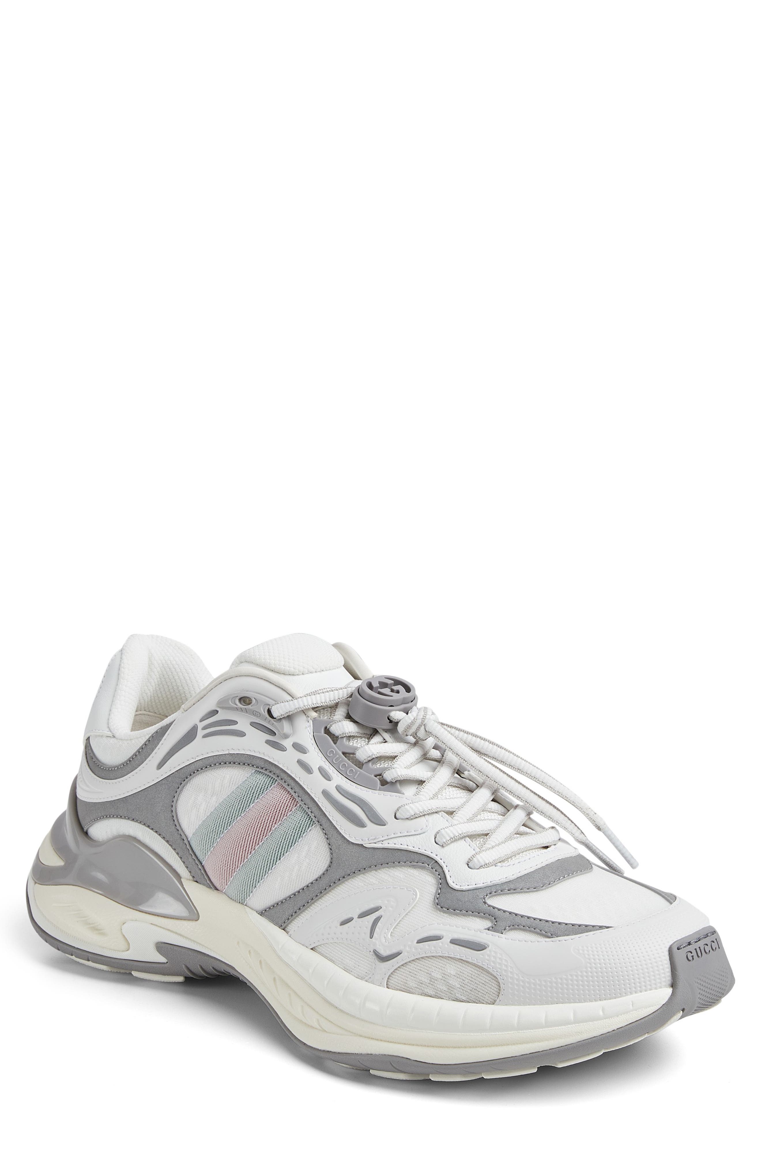 Gucci 2.0 Low Top Sneaker, Main, color, Grey/ White Mix Color