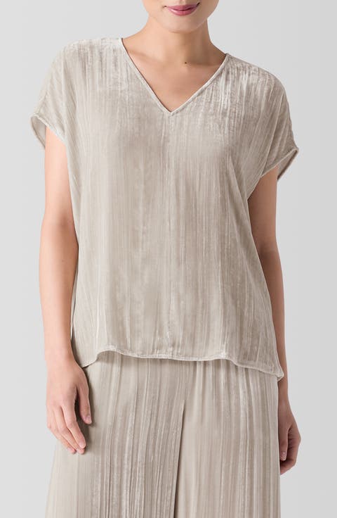 Crushed Velvet Top