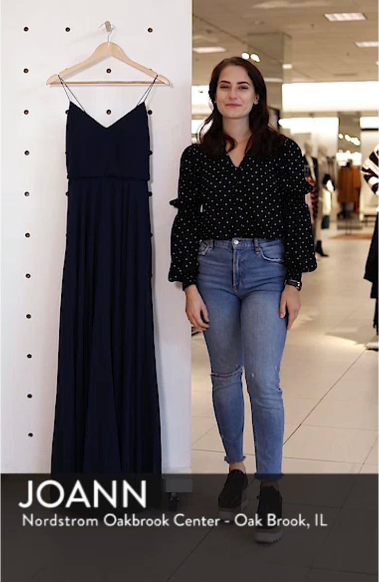 Inesse Blouson Chiffon A-Line Gown, sales video thumbnail