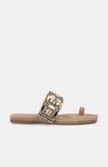 Alma en Pena Square Toe Beaded Sandal