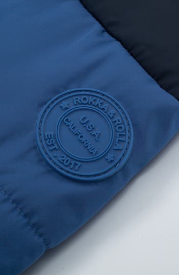 Fleece Lined  Puffer Coat with Removable Trim