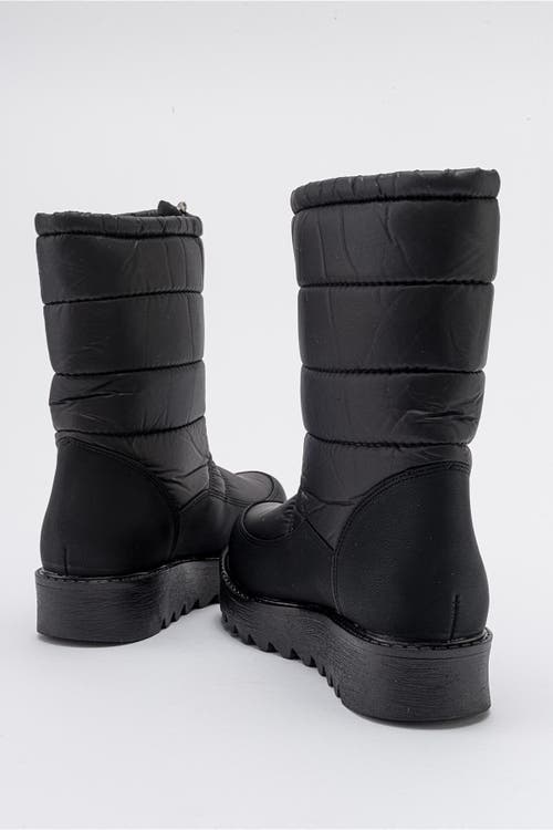 Prologue Shoes Vay Zip Snow Boot In Black