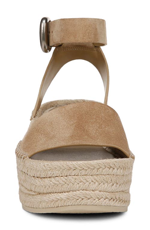 VINCE VINCE BELISA ANKLE STRAP ESPADRILLE PLATFORM WEDGE SANDAL 