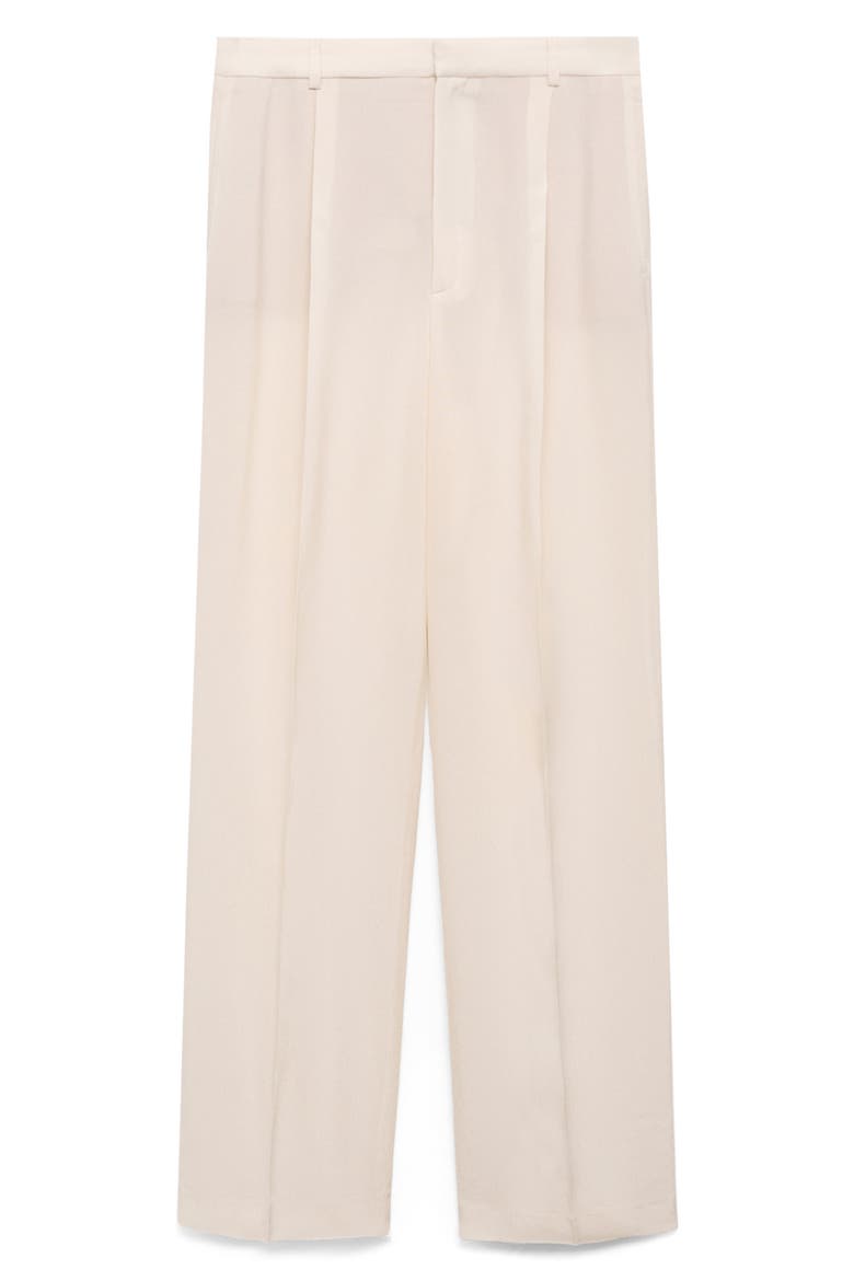 Straight Leg Suit Pants, Main, color, VANILLA