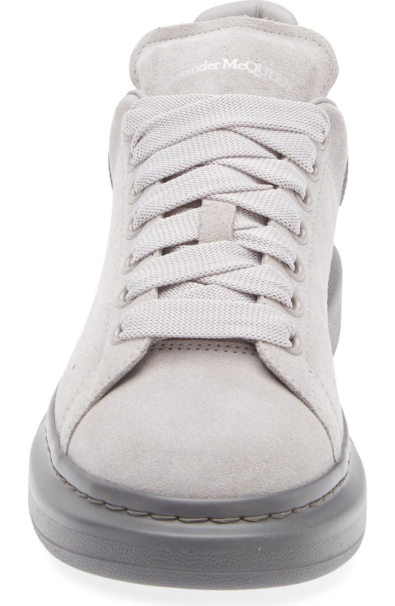 McQueen Oversize Sneaker, Alternate, color, Zinc