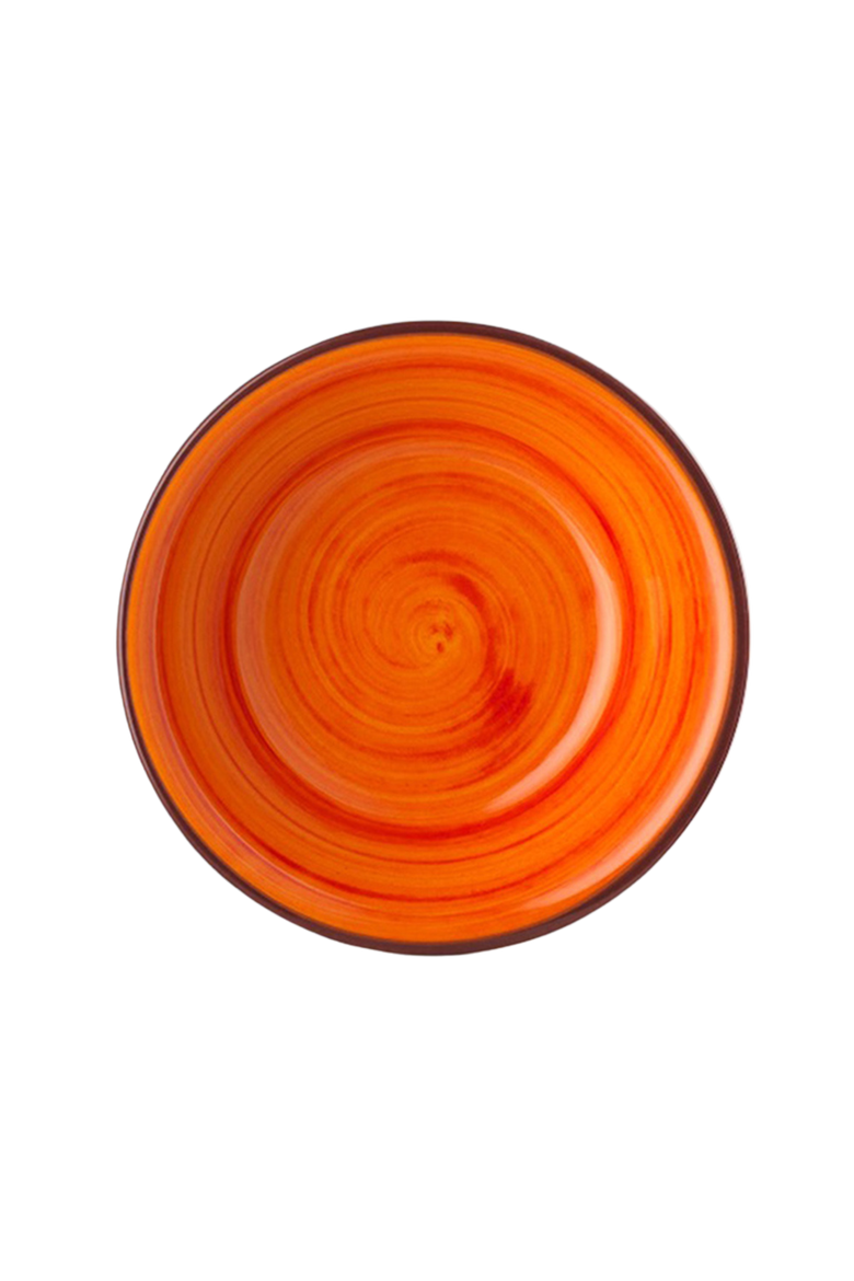 St. Tropez Salad Plate, Main, color, ORANGE
