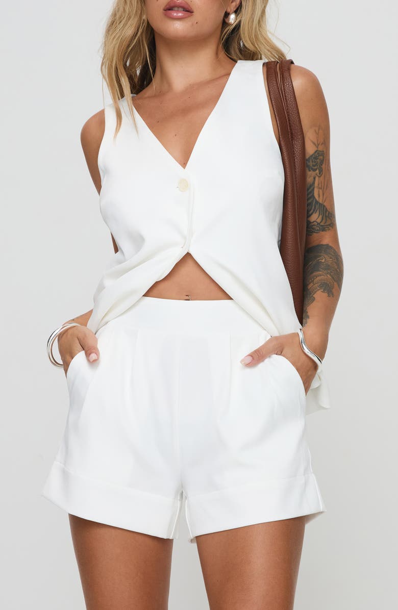 Princess Polly Lesky Vest & Shorts Set, Main, color,