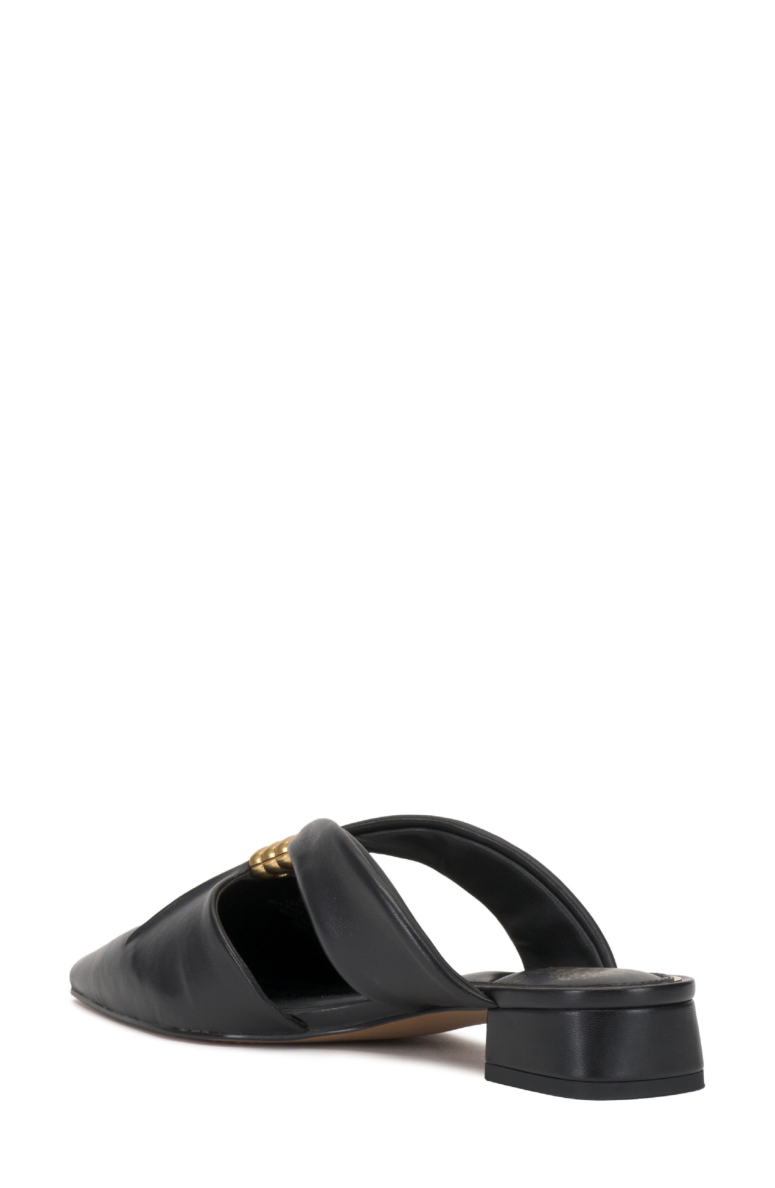 Vince Camuto Vanika Pointed Toe Mule, Alternate, color, Black