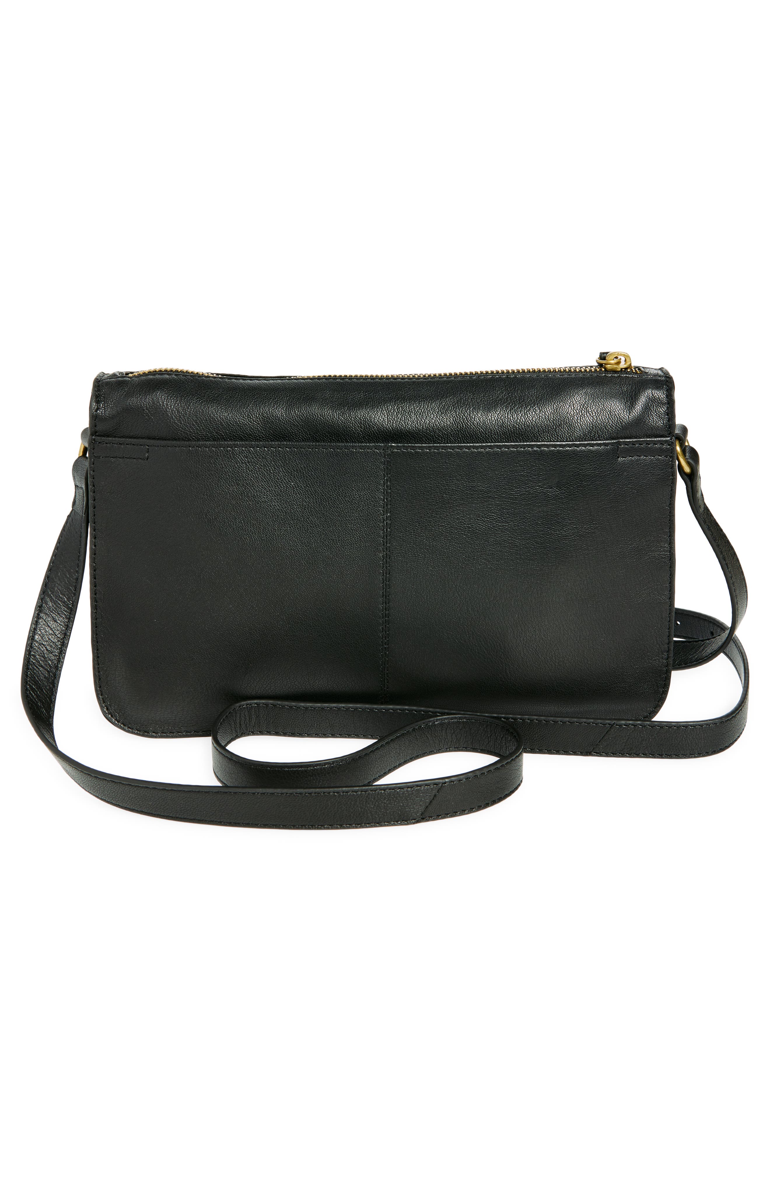 Lucky Brand Kaye Leather Crossbody Bag, Alternate, color, 