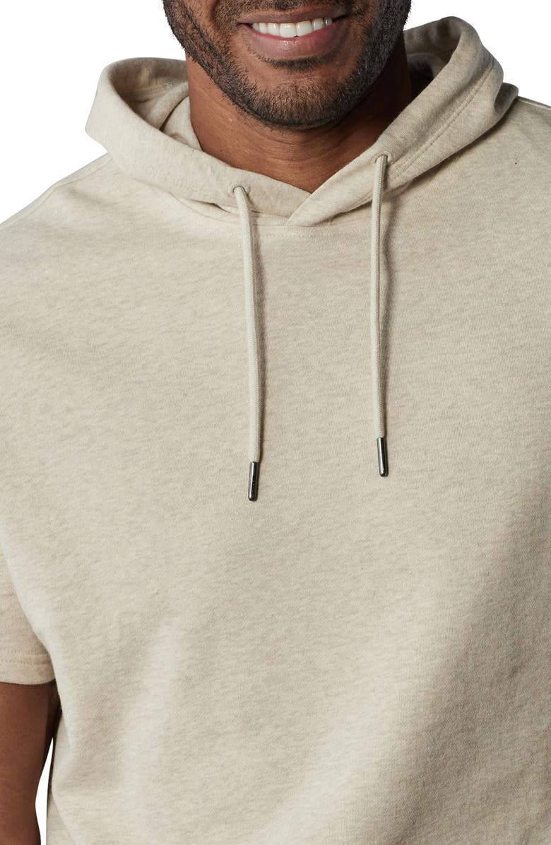 The Normal Brand Cole French Terry Short Sleeve Hoodie, Alternate, color,