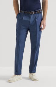 Brunello Cucinelli Prince of Wales trousers