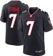 Nike Men's Nike C.J. Stroud Navy Houston Texans Game Jersey