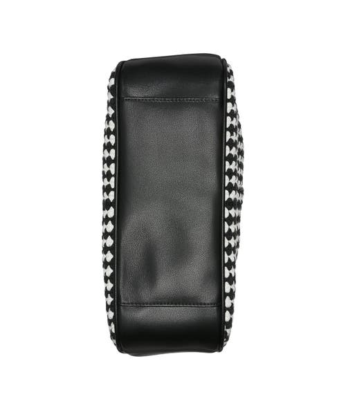 Karl Lagerfeld Paris Desiree Crossbody In Black/white