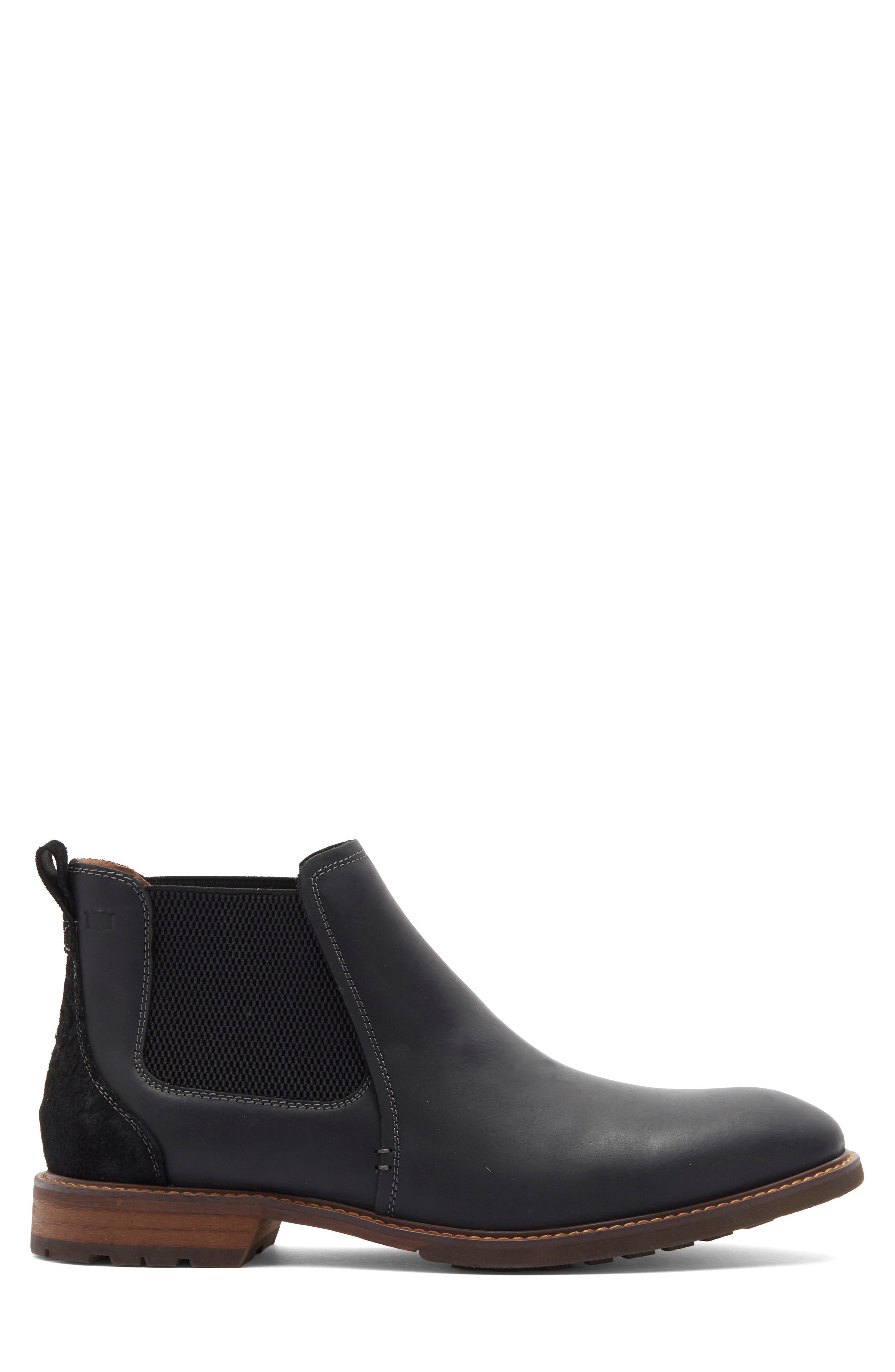 Florsheim Chalet Chelsea Boot, Alternate, color, Black Ch