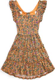 Polo Ralph Lauren Kids' Floral Ruffle Dress