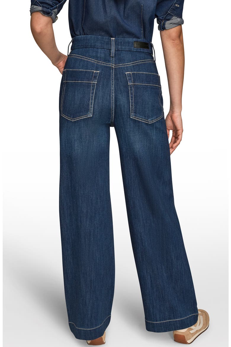 The Donna High Waist Wide Leg Jeans, Alternate, color, DAYTON