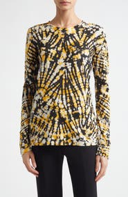 Proenza Schouler Mia Tie Dye Tissue T-Shirt