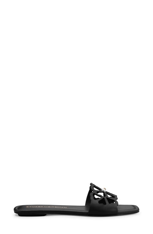Stuart Weitzman Jasmine Cutout Slide Sandal