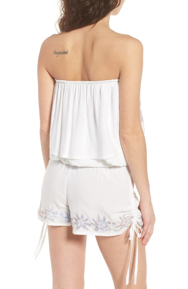 Raga Lotus Love Strapless Popover Top, Alternate, color,