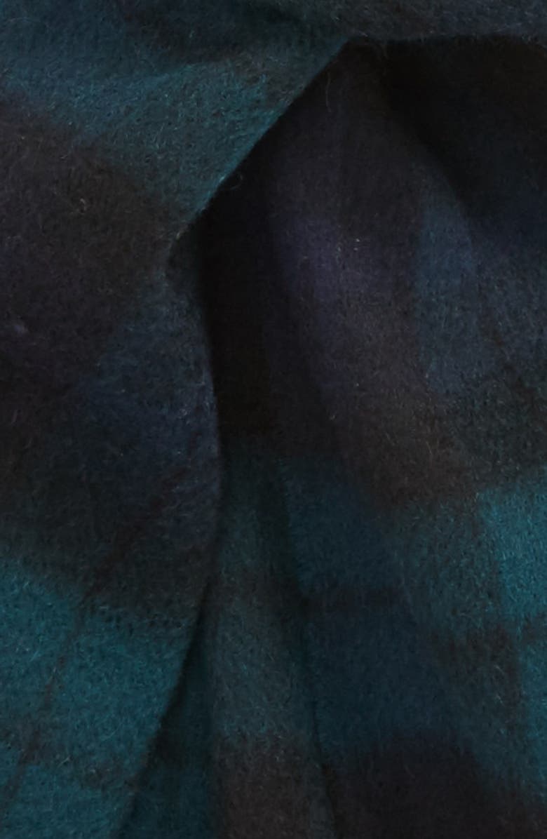 NORDSTROM MEN'S SHOP 'Blackwatch' Plaid Wool Scarf, Alternate, color, 