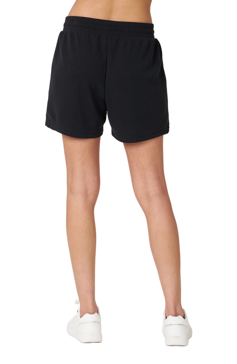 Rebody Active Retreat Waffle Short 4", Alternate, color, Black