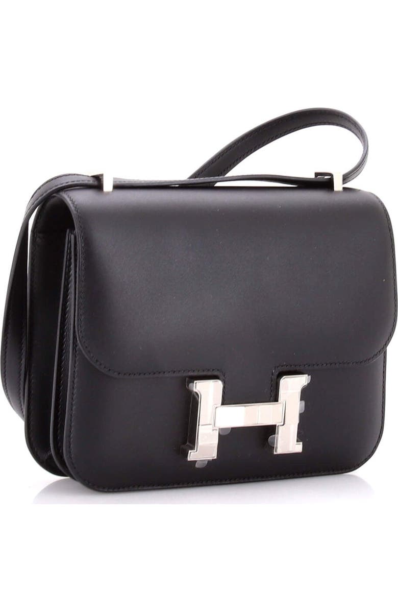 Pre-Owned Hermes Studio Constance Bag Monsieur 18, Alternate, color, Noir