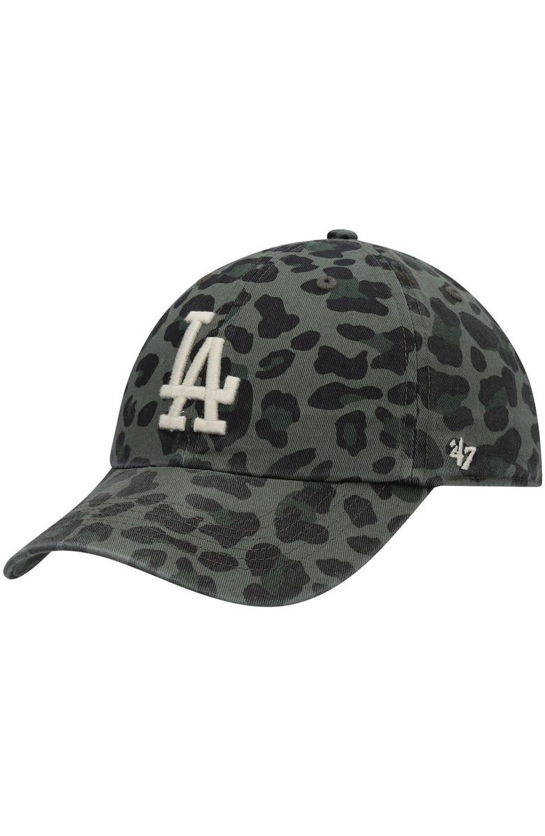 '47 Women's '47 Green Los Angeles Dodgers Bagheera Clean Up Adjustable Hat, Main, color,