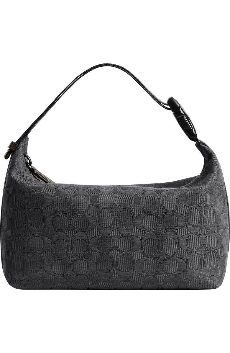 COACH Speedclip 9 Jacquard Handbag, Alternate, color,