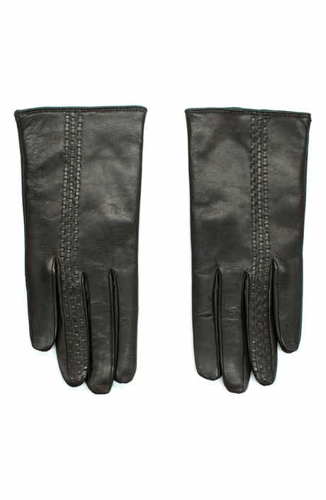 Portolano Contrast Stitch Leather Gloves
