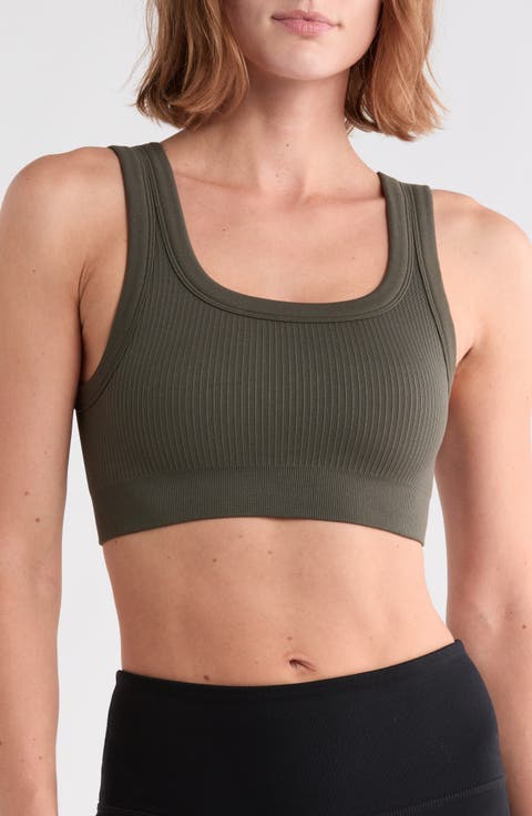 Seamless Square Neck Bra