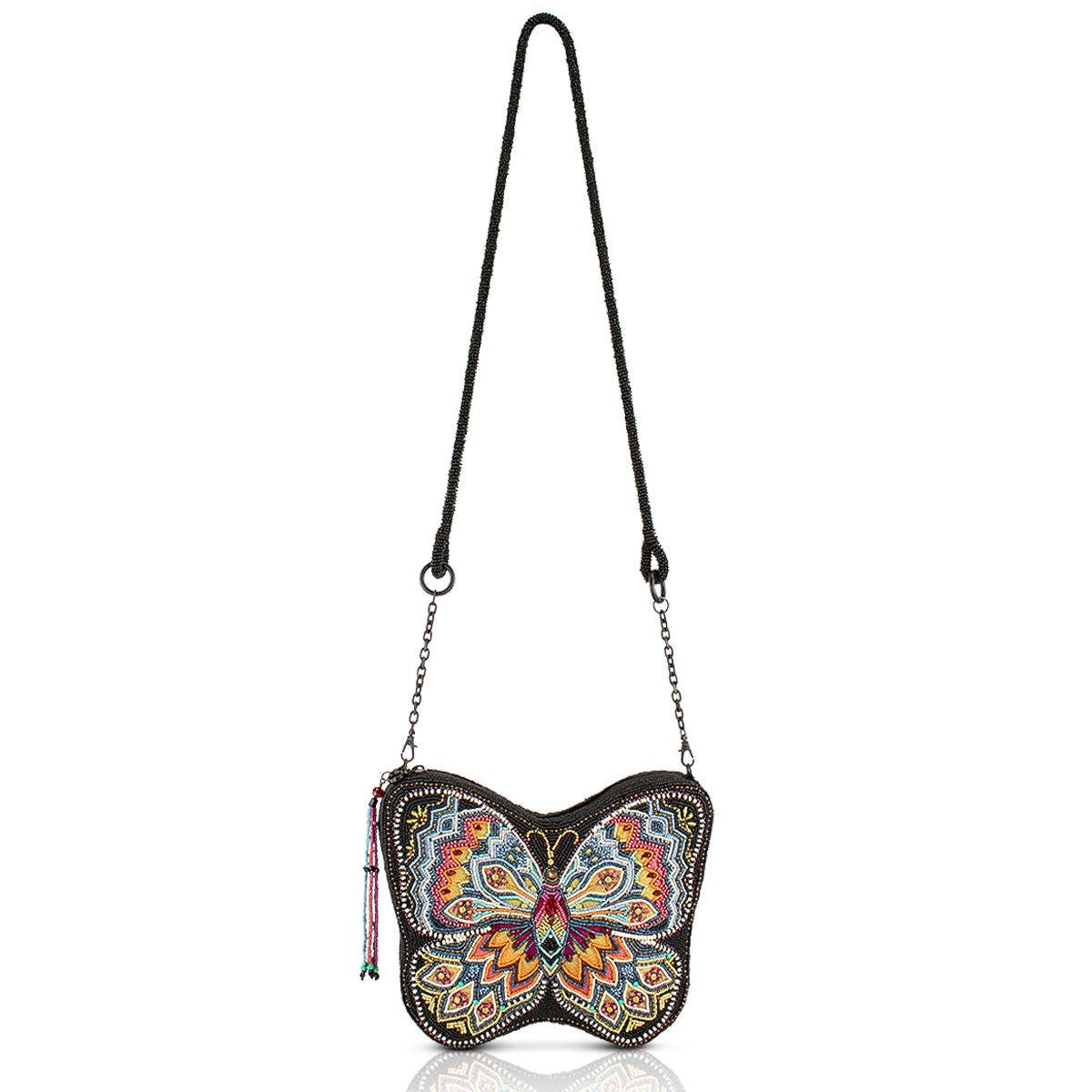 Indie Butterfly Handbag, Alternate, color, Black