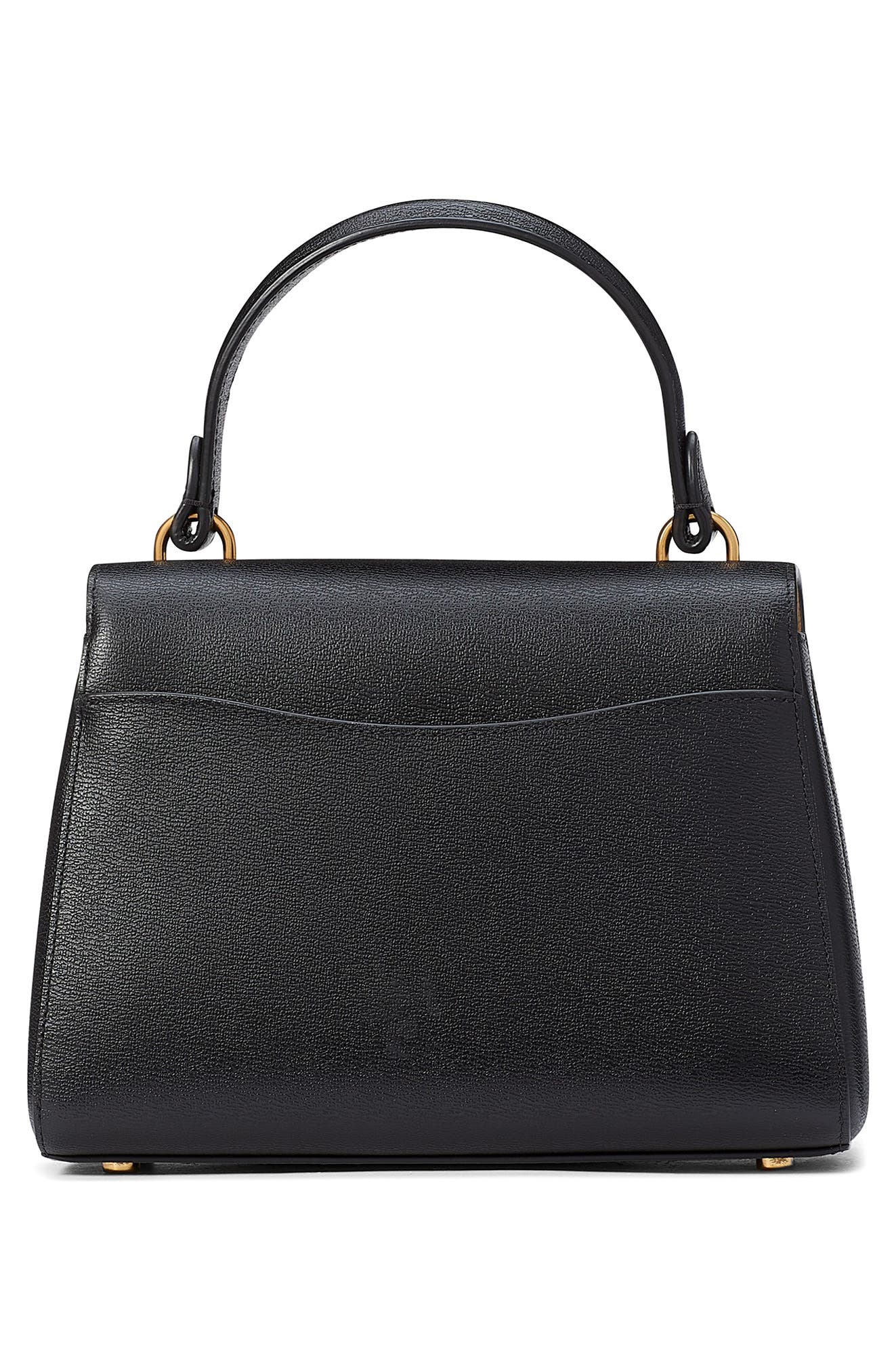 Kate Spade New York small katy textured leather top handle bag, Alternate, color, 