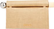 Jacquemus The Rond Carré Raffia Clutch