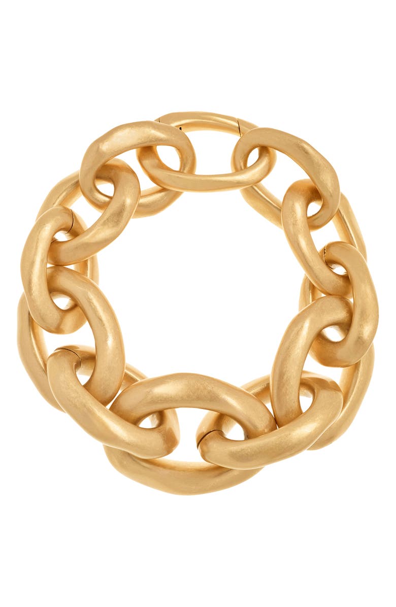 Reiss Tyla Tumbled Chain Bracelet, Main, color, 