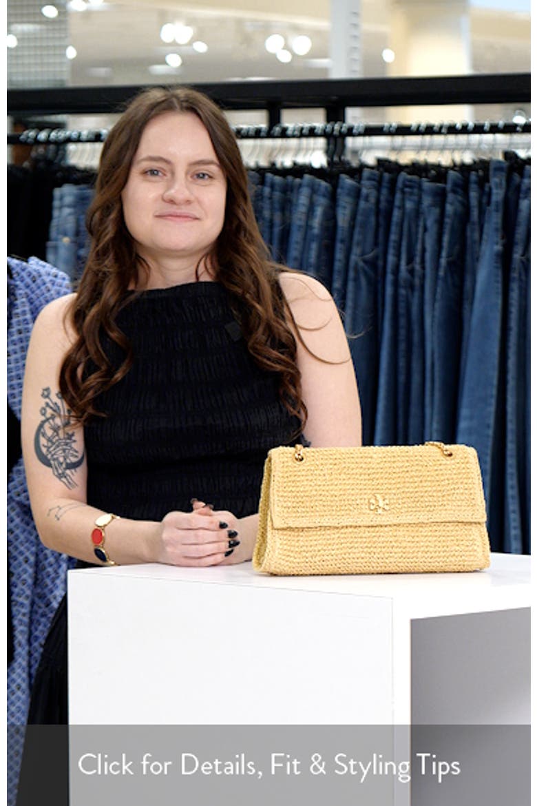 Kira Straw Shoulder Bag video