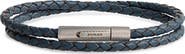 Jonas Studio Braided Leather Wrap Bracelet