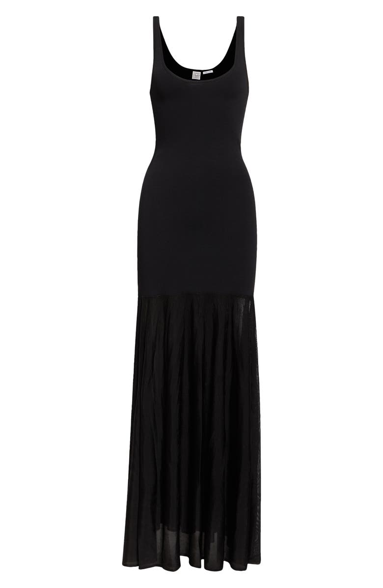 TOTEME Evening Tank Dress, Alternate, color, Black