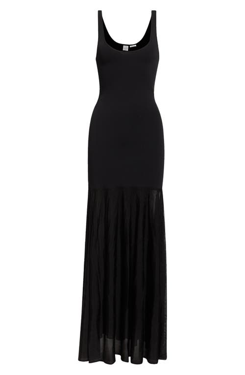 Shop Totême Toteme Evening Tank Dress In Black