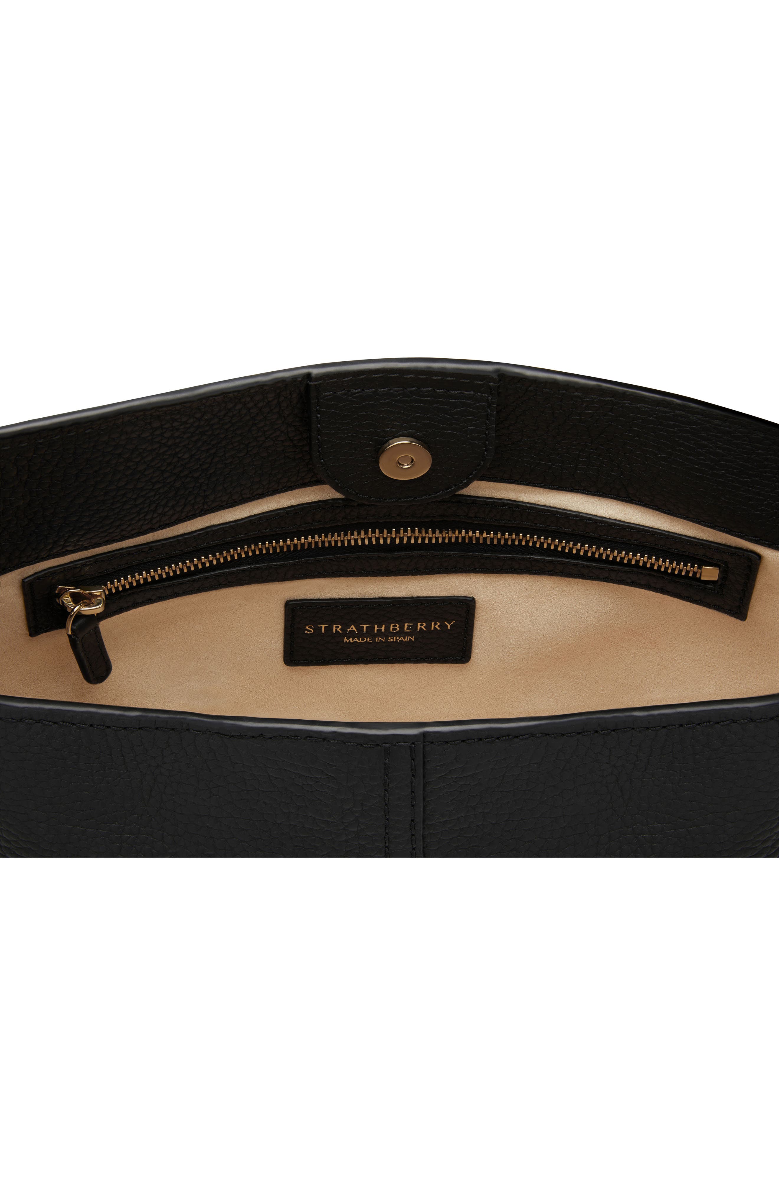 Strathberry Large Lana Leather Hobo Bag, Alternate, color, 