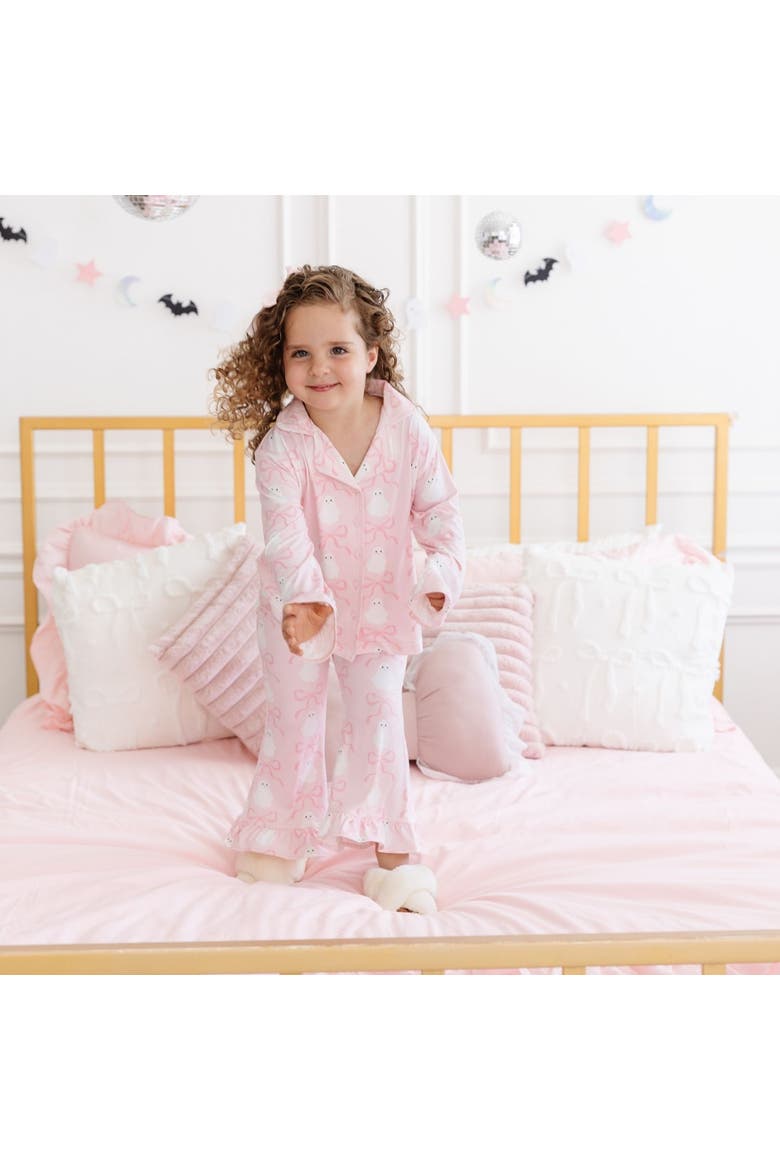 Ghost Halloween Lounge Set, Alternate, color, Soft Pink
