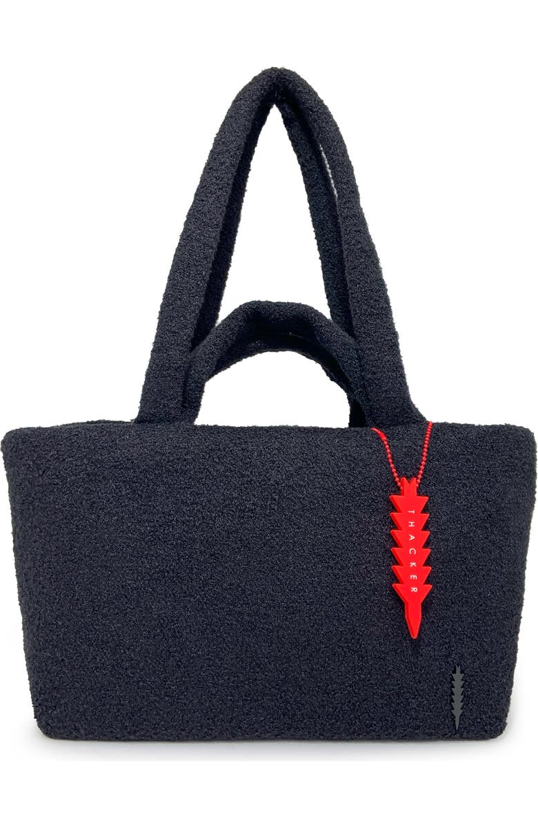 Thacker Glenn Medium Teddy Tote, Main, color, Black