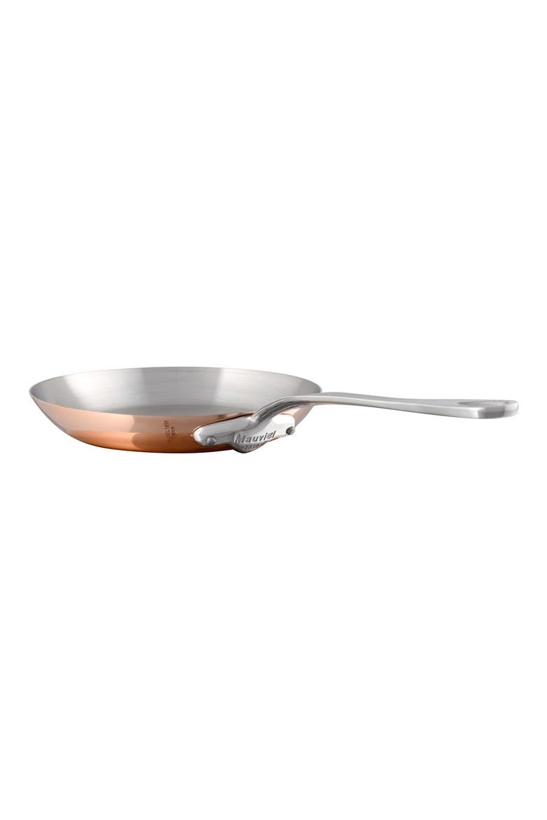 M'Heritage M'150s 10.2 Inch Frying Pan Cast Stainless Handle, Main, color, METALLIC RUST/ COPPER
