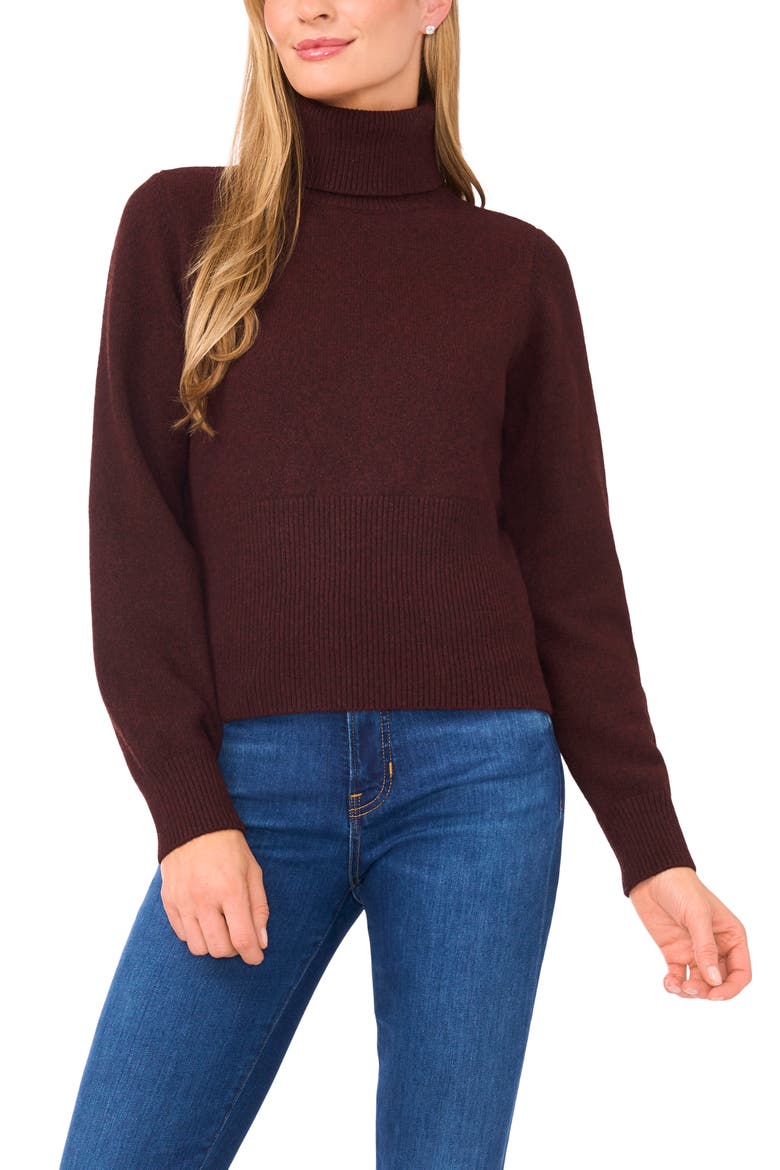 Turtleneck Sweater, Main, color, TWIGGY