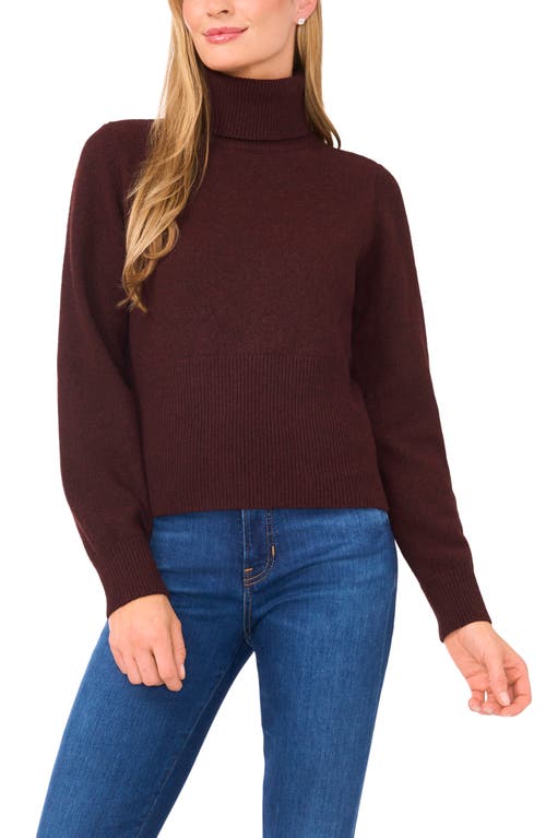 Ted Baker Turtleneck Pullover In Brown